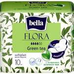 Прокладки Белла Флора с экстрактом зеленного чая гигиенические (№10) Bella Flora Green Tea Белла ООО - Польша