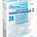 Фармадокт Pharmadoct Пластырь Лейкопластырь бактерицидный Универсальный-2 (N24 прозрачный) Eurosirel S.r.I - Италия