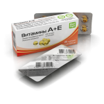 Витамин А+Е (Аевит) (БАД) (капсулы 300 мг N20) РеалКапс АО - Россия