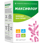 Максифлор Бифидо (капсулы 500 мг №30) В-Мин+ ООО-Россия
