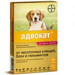 Advocate для собак 10-25 кг  (раствор для наружного применения № 1 пипетка) Elanco Europe Ltd Германия
