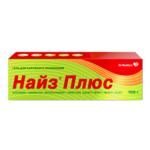 Найз Плюс (гель для наружного применения 0.25 мг/г+50 мг/г+100 мг/г+10 мг/г 100 г туба) Доктор Реддиc Лабораторис Лтд Индия