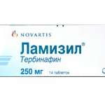 Ламизил (таблетки 250 мг N14) Новартис Фармасьютикалз ЮК Лтд - Великобритания