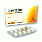 Лоратадин (таблетки 10 мг N10) Макиз-Фарма ЗАО - Россия