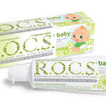 Рокс R.O.C.S. Baby Беби Зубная паста для детей (малышей) 0-3 г Нежный уход Душистая ромашка (45 г) ЕвроКосМед - Россия