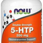 Now Ноу 5-HTP Гидрокситриптофан  200 мг (капсулы 670 мг N120) Now Foods Ноу фудс - США