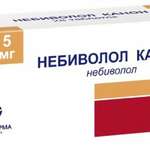 Небиволол Канон (таблетки 5 мг № 28 уп. яч. контур.) Канонфарма продакшн ЗАО, Московская обл., Щелково Россия