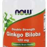 Ноу Now Ginkgo Biloba Гинкго Билоба 120 мг (капсулы массой 500 мг N120) NOW International - США