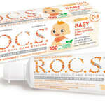 Рокс Беби (R.O.C.S. Baby) Зубная паста для детей (малышей) 0-3 г Нежный уход с экстрактом Айвы (45 г) ЕвроКосМед - Россия