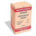 Ферроплекс (драже 50 мг +30 мг N100) Венгрия Biogal