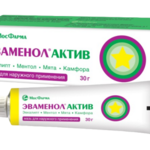 Эваменол Актив (мазь для наружного применения 30 г туба) Московская фармацевтическая фабрика ЗАО Россия