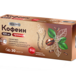 Кофеин Премиум с витамином В12 100 мг BioForte Биофорт (таблетки N30) Барнаульский ЗМП ООО - Россия