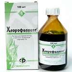 Хлорофиллипт (раствор для приема внутрь и местного применения [спиртовой] 1% 100 мл) АО Галичфарм - Украина