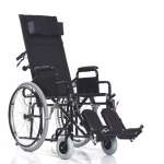 Кресло-коляска механическая инвалидная с высокой спинкой литые колеса (сиденье 18" (45 см)) Base 155 UU Ortonica Ортоника Китай