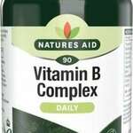 Natures AID Витамины группы В Vitamin B-complex (таблетки №90) Нейчерс эйд Нейчерс Эйд Лтд., - Англия