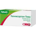Телмисартан-Тева (таблетки 80 мг № 90) Тева Фармацевтические Предприятия Лтд Израиль Актавис Лтд Мальта