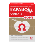 КардиоМ Омега 3 форте 1000 мг (капсулы 1375 мг №30) Walmark, a.s. - Чешская Республика