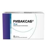 Риваксаб (табл. п. плен. о. 15 мг № 28) Майлан Лабораториз Лимитед Индия