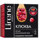 Лирен Суперфуд Lirene Superfood Крем для лица легкий увлажняющий Клюква (50 мл) Польша