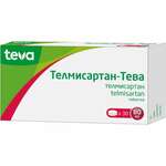 Телмисартан-Тева (таблетки 80 мг № 30) Тева Фармацевтические Предприятия Лтд Израиль Актавис Лтд Мальта
