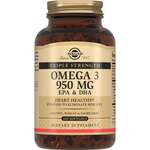Солгар Тройная Омега-3 ЭПК и ДГК 950 мг (капсулы массой 1937 мг N100) Solgar Vitamin and Herb - США