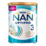 Нан Оптипро NAN Optipro 3 Смесь сухая молочная 12+ мес.(800,0) Нестле Nestle - Швейцария