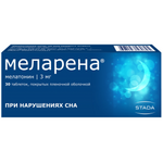 Меларена (табл. п. плен. о. 3 мг № 30) Нижфарм АО Хемофарм ООО Россия