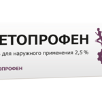 Кетопрофен (гель для наружного применения 2.5 % 30 г туба (1)) Тульская фармацевтическая фабрика ООО Россия