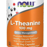 Now Ноу L-Тианин (L-Теанин) L-Theanine 100 мг (капсулы 550 мг №90) Now Foods Ноу фудс - США