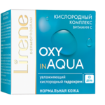 Лирен Lirene Oxy in Aqua Крем для лица дневной увлажняющий для нормальной кожи Кислородный комплекс Витамин С (50 мл) Польша