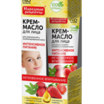 Народные рецепты Крем-масло для лица Интенсивное питание для нормальной и комбинированной кожи (45 мл) Фитокосметик - Россия