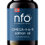 NFO Norwegian Fich Oil Норвегиан Фиш Ойл Омега-3 масло лосося (капсулы массой 745 мг №120) Pharmatech AS - Норвегия