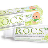 Рокс R.O.C.S. Baby Беби Зубная паста для детей (малышей) 0-3 г Нежный уход Душистая ромашка (45 г) ЕвроКосМед - Россия