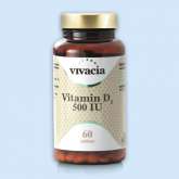 Вивация Vivacia Витамин D3 (Д3) vitamin d3 500 МЕ (таблетки №60) Мэривери Лимитед - Англия