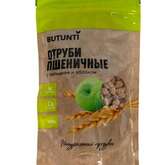 Butunti отруби хрустящие пшеничные лито с кальцием (100 г) Фирма Биокор - Россия