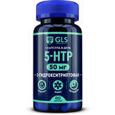 GLS 5-HTP (5-гидрокситриптофан) с экстрактом шафрана (капсулы массой 400 мг №60) Глобал Хэлфкеар ООО - Россия